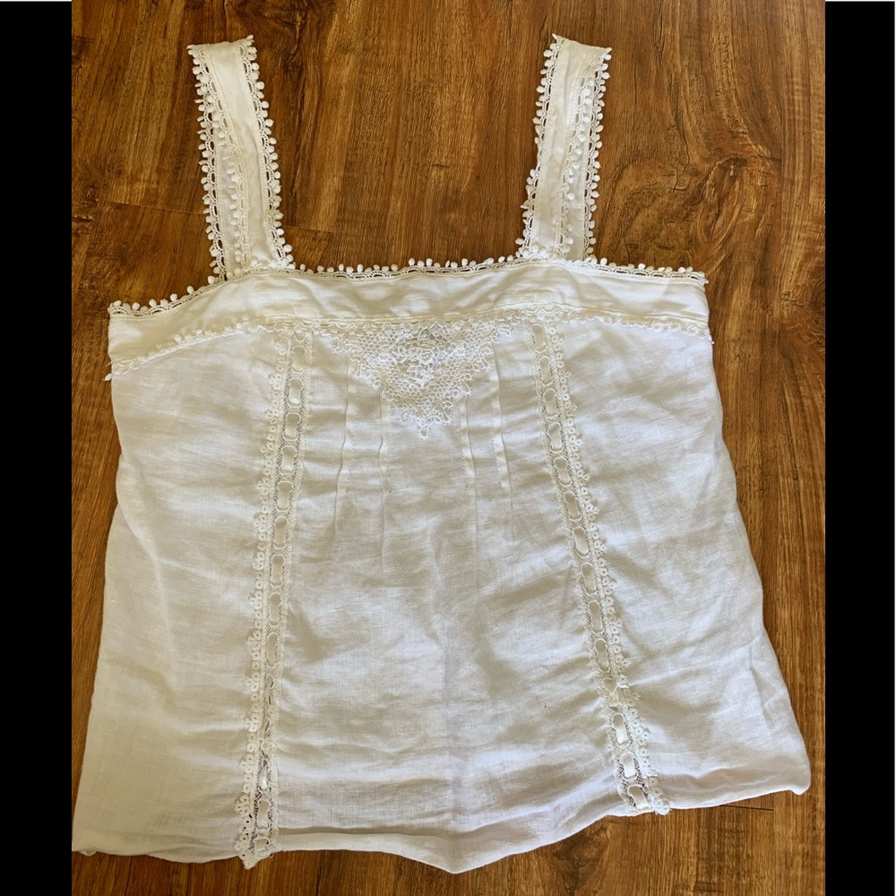 Vintage linen blouse